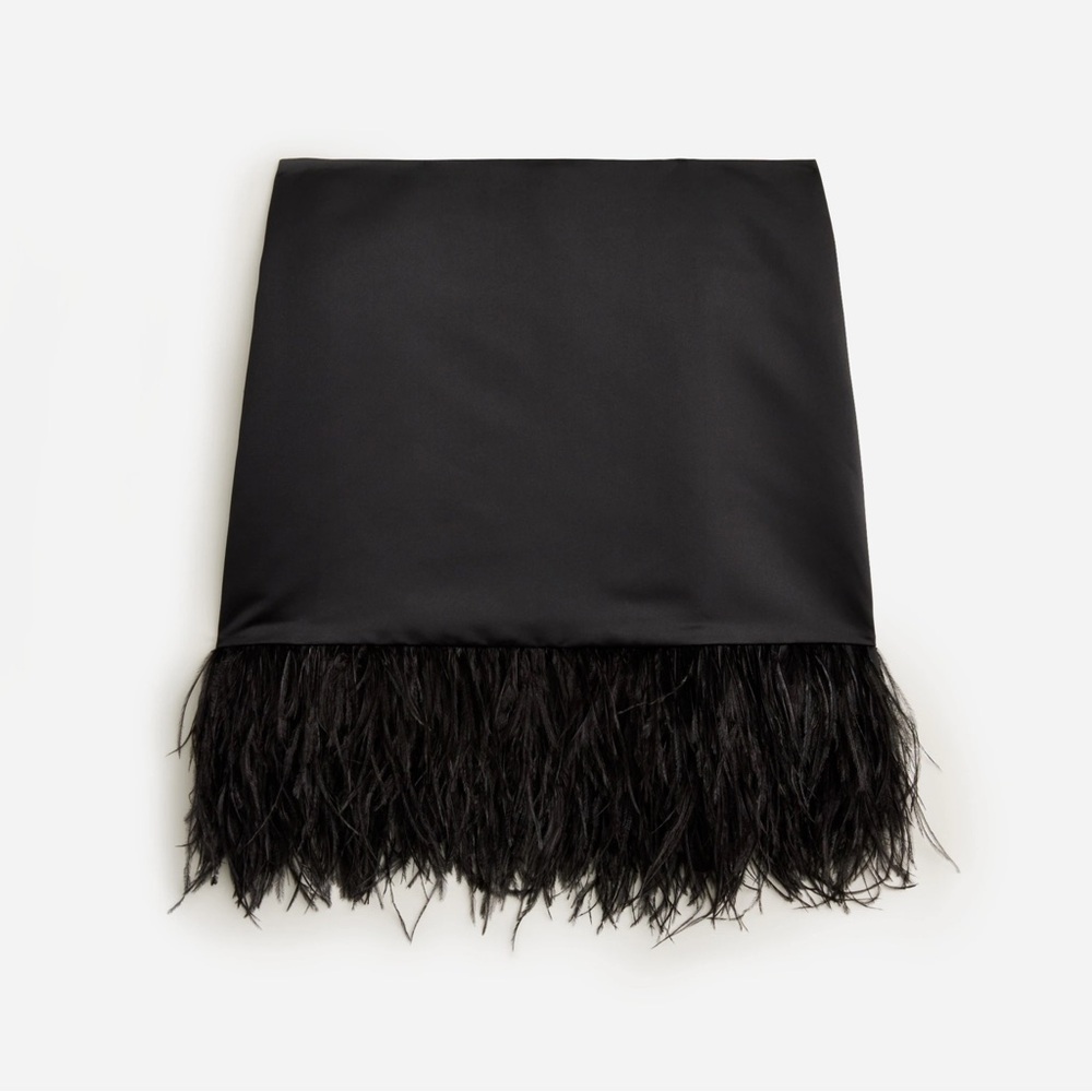 J.CREW ~Collection Feather-Hem Mini Skirt (NWT)